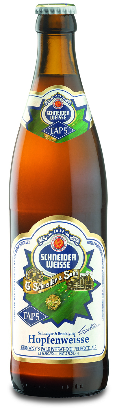 Schneider Brooklyner Hopfen-Weisse bottle