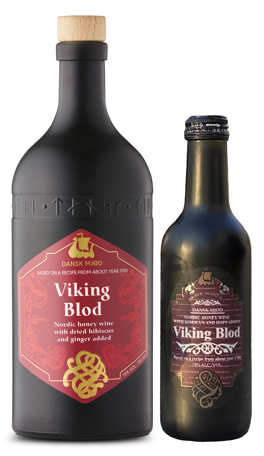 Viking Blod NEW glass bottles 