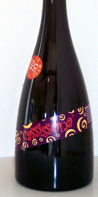 Cassissona 25.4oz bottle.
