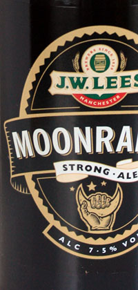 J.W. Lees Moonraker 500mL bottle.